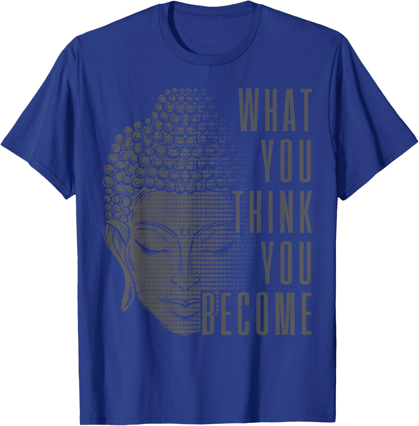 Buddha Spiritual Saying Buddhism Yoga Gift T-Shirt - T-Shirt | Royal