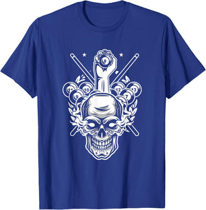 Awesome Pocket Billiard Pool Player Athlete Cue Sports Game T-Shirt - T-Shirt | Royal