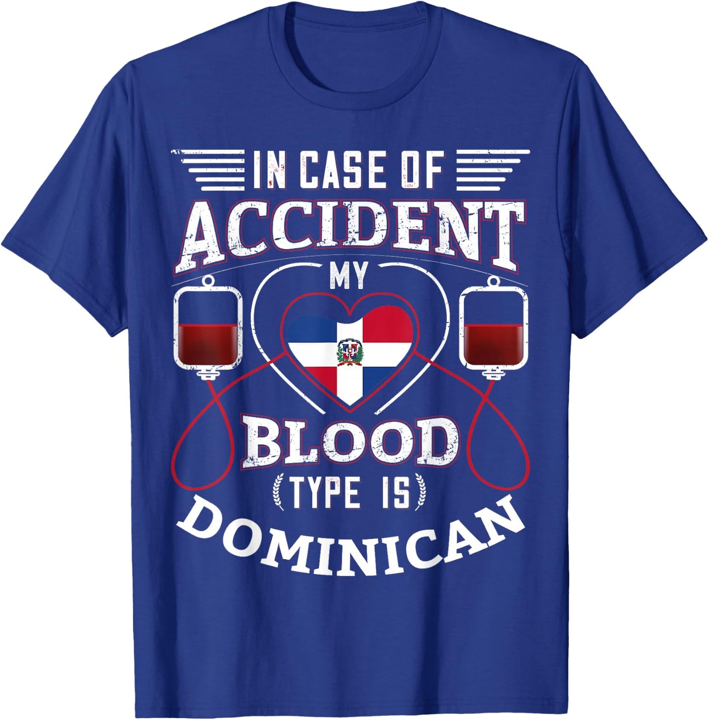 Dominican Republic Design Dominican Men & Women T-Shirt - T-Shirt | Royal