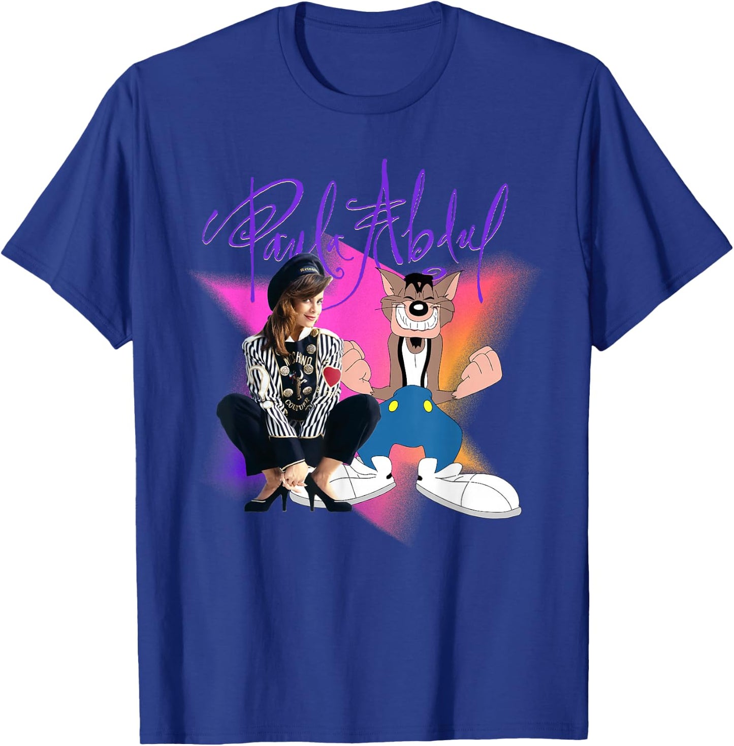 Paula Abdul & The Famous MC Skat Kat T-Shirt - T-Shirt | Royal