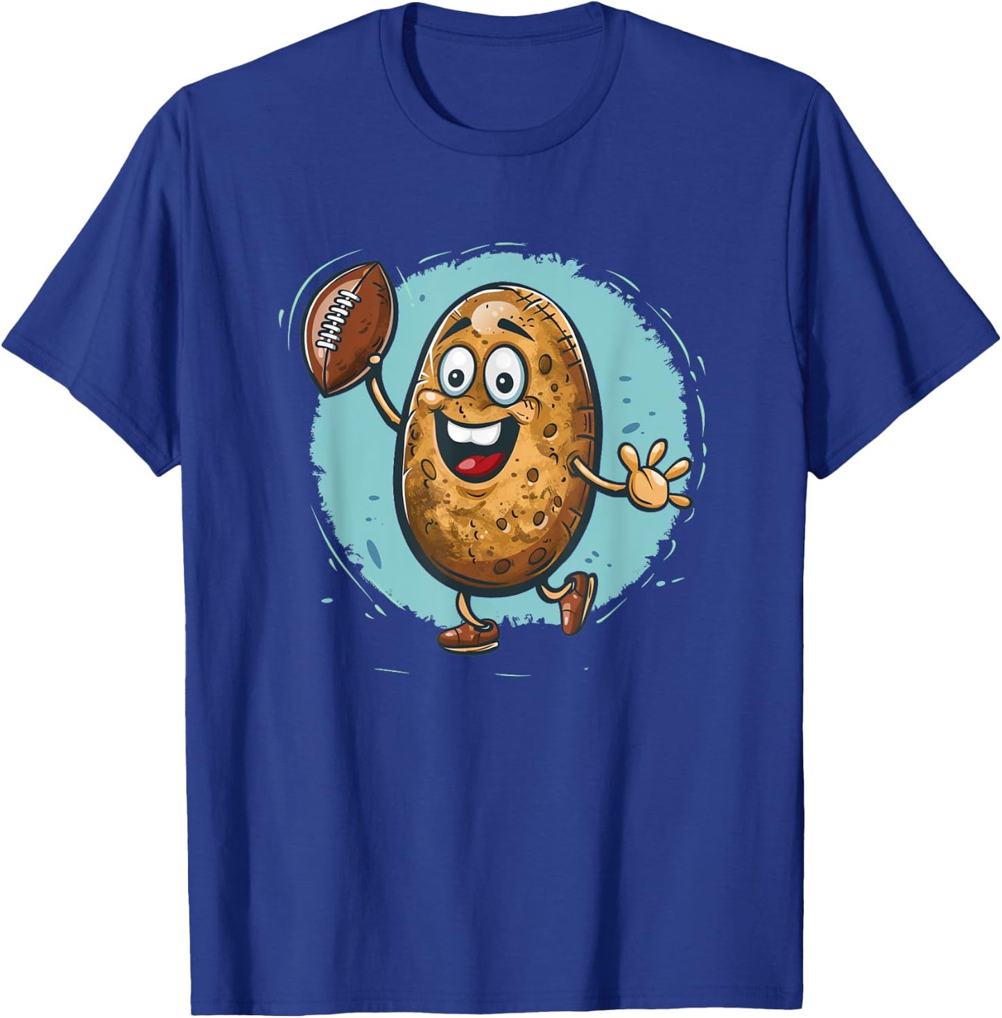 Football potato costume for boys and girls T-Shirt - T-Shirt | Royal