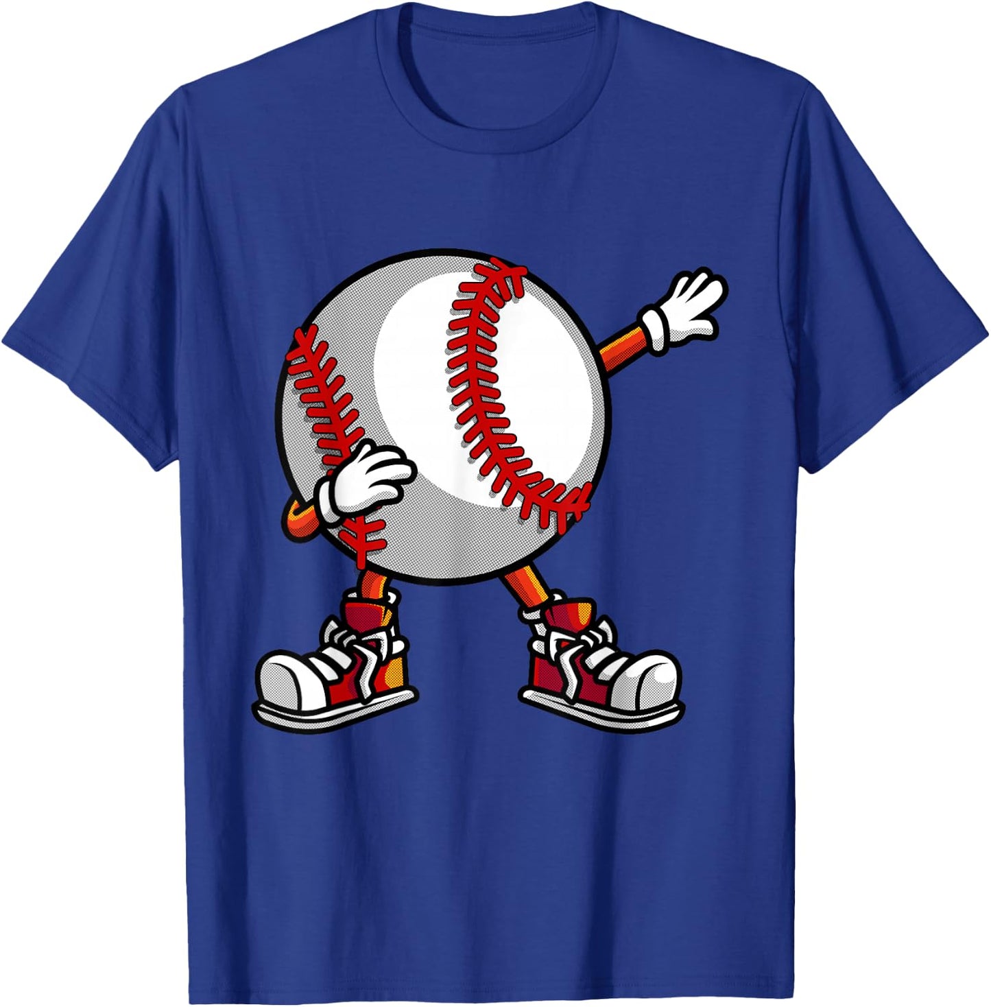 Funny Baseball Players Gift Boys Girls Kids Catcher Pitcher T-Shirt - T-Shirt | Royal