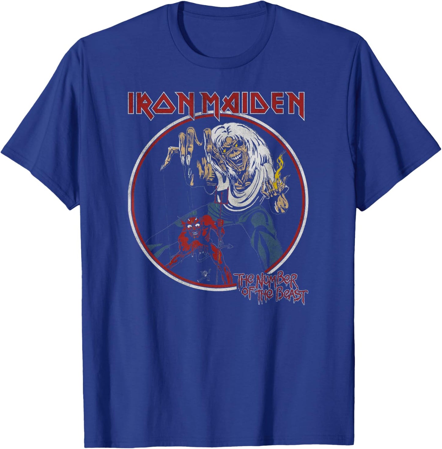 Iron Maiden - Number of the Beast Vintage T-Shirt - T-Shirt | Royal