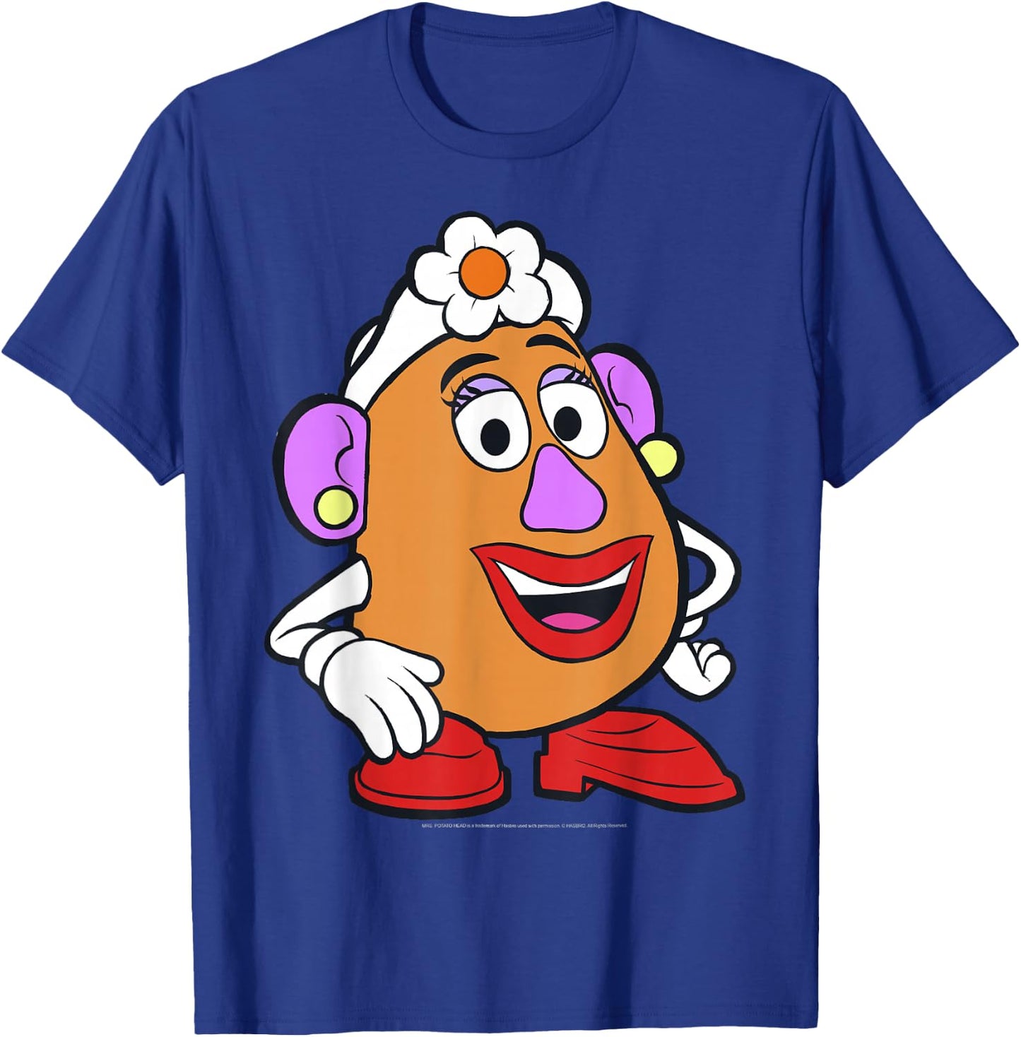 Disney Pixar Toy Story Mrs. Potato Head Big Portrait T-Shirt - T-Shirt | Royal