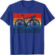 Road Bike Vintage Cycologist Funny Road Cyclist Gift T-Shirt - T-Shirt | Royal