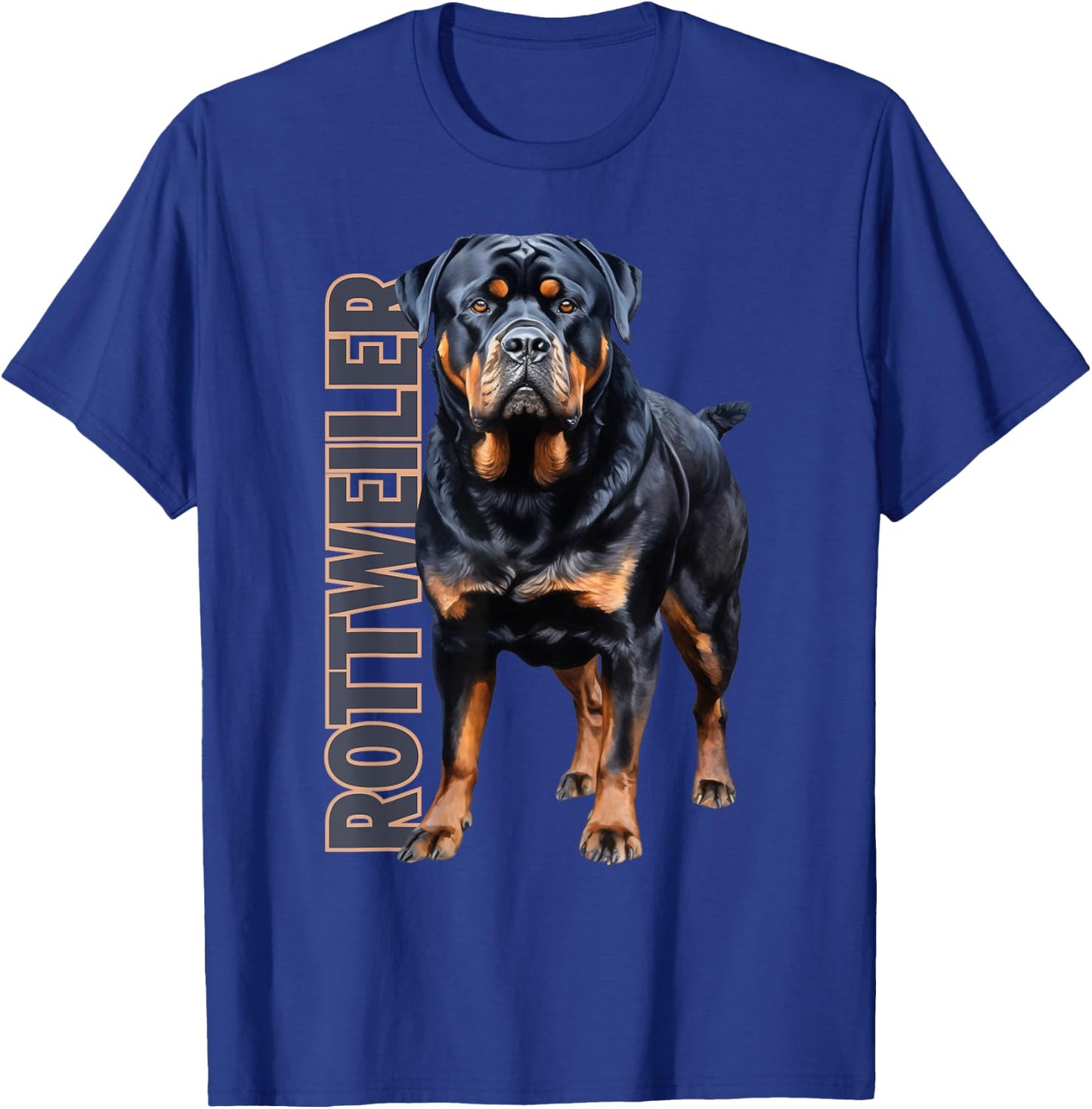Rottweiler Watercolor T-Shirt - T-Shirt | Royal