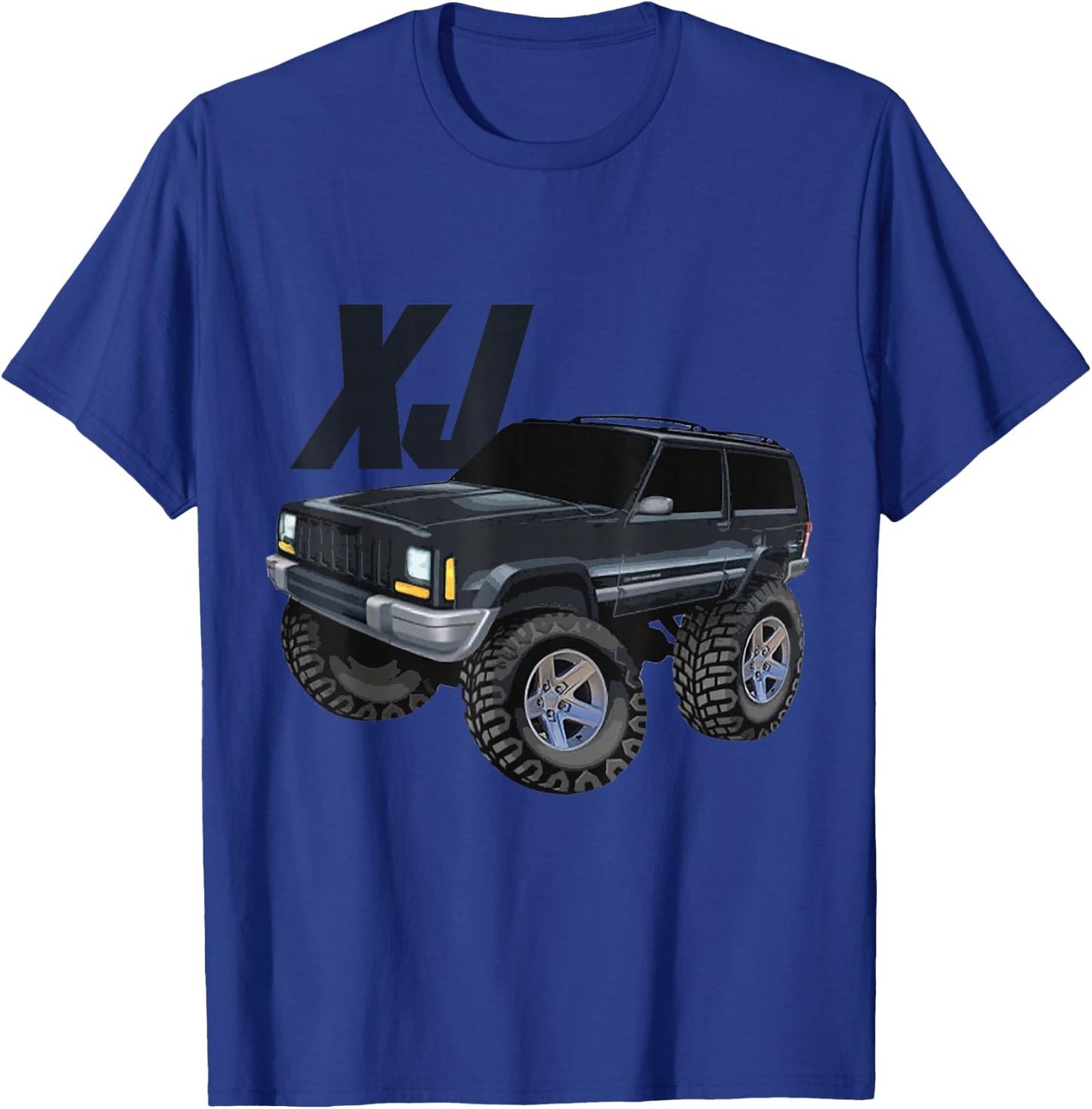 Offroad Over Land Riders Xj T-Shirt - T-Shirt | Royal