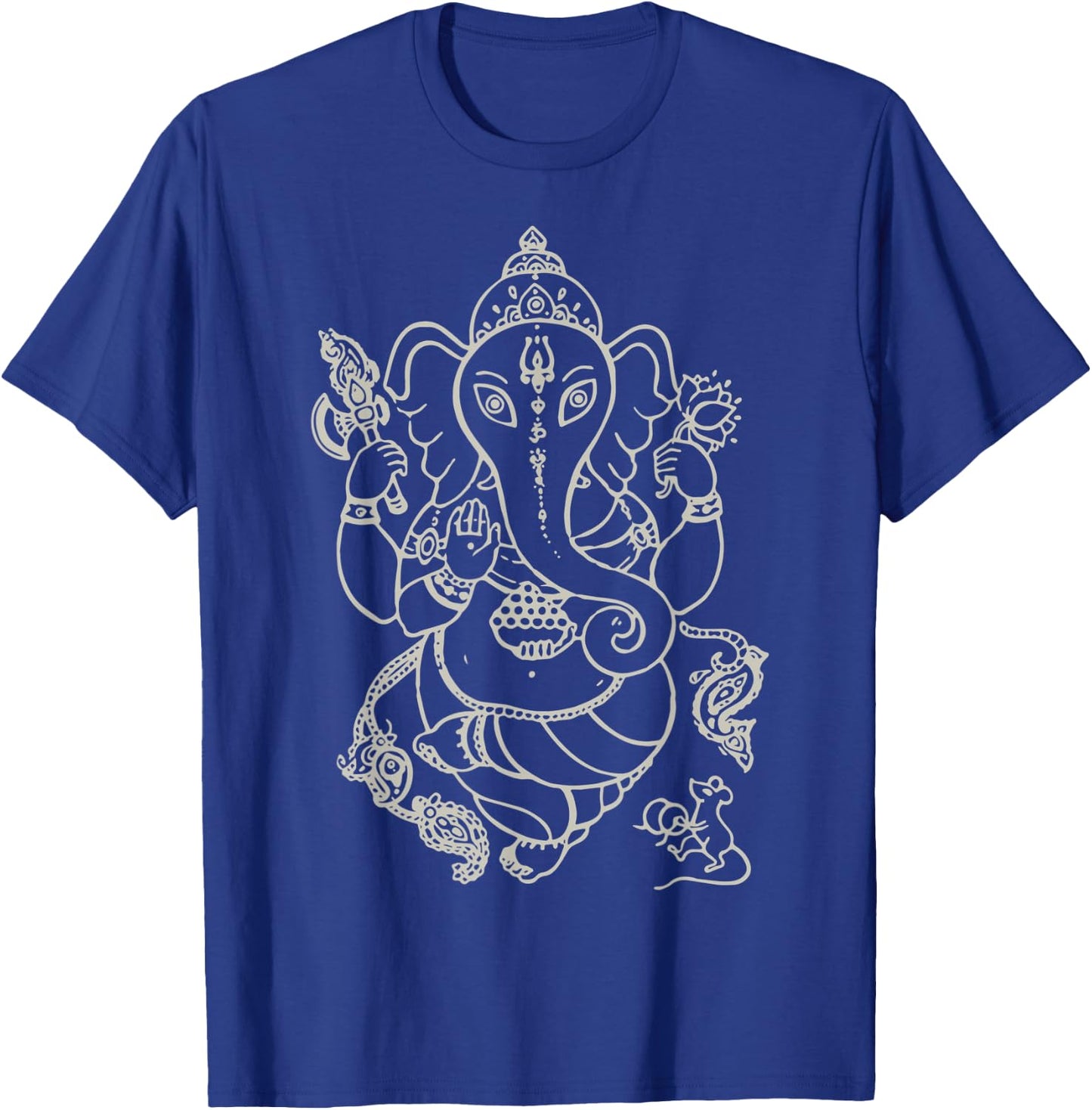 Sak Yant Thai Tattoo Ganesh Elephant God Thailand Gift T-Shirt - T-Shirt | Royal
