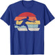 Vintage Retro Funny Running With Scissors T-Shirt - T-Shirt | Royal