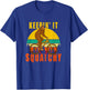 Keepin' It Squatchy Bigfoot Bike Riding T-Shirt - T-Shirt | Royal