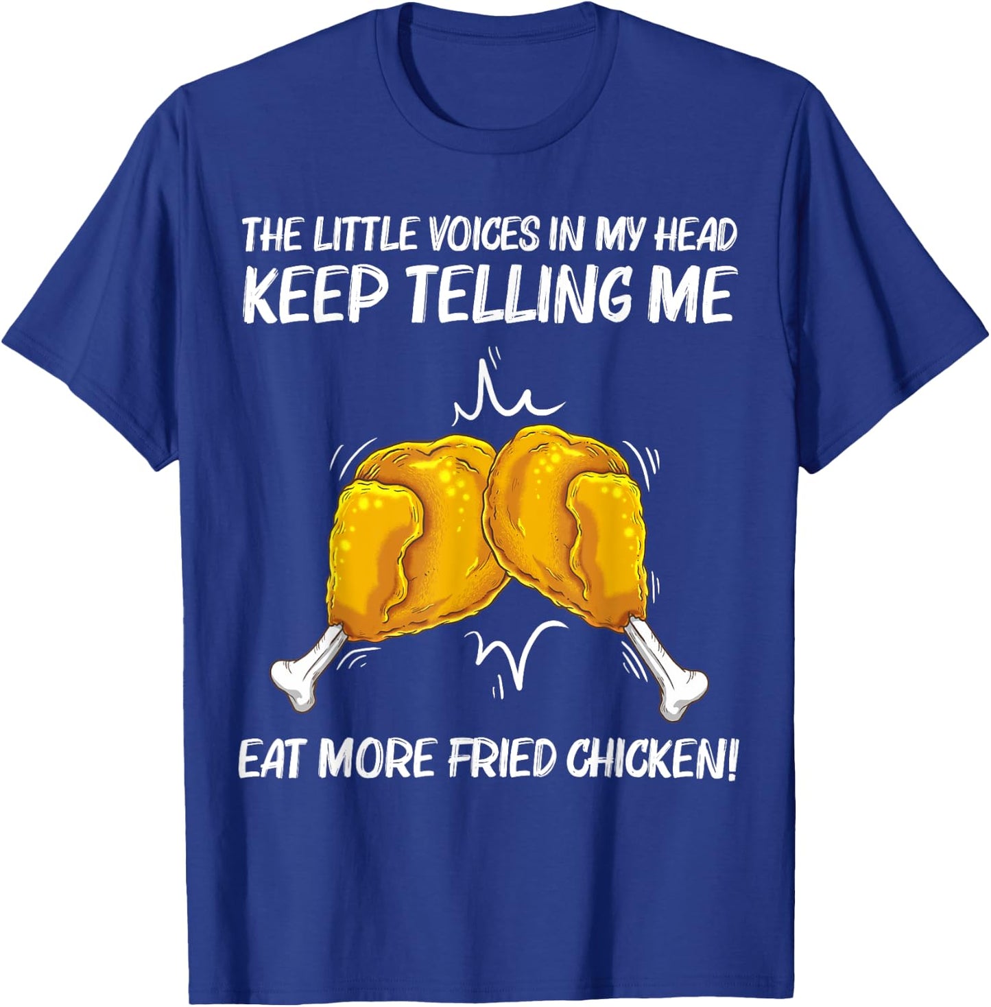 Funny Fried Chicken Gift Women Chicken Bucket Food T-Shirt - T-Shirt | Royal