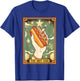 Hot Dog Bun Lover Foodie Food Lover The Hot Dog Tarot Card T-Shirt - T-Shirt | Royal