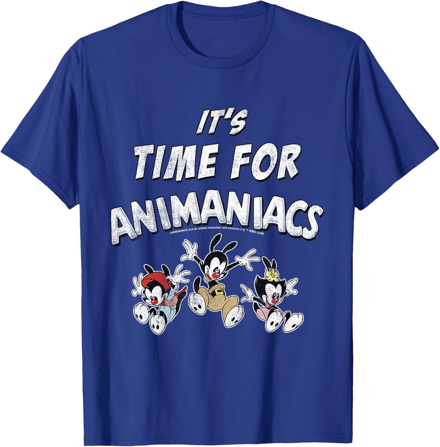 Kids Animaniacs It's Time For Animaniacs Group Shot T-Shirt - T-Shirt | Royal
