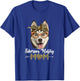 Cute Siberian Husky Mom Leopard Dog Mom Mother's Day Women T-Shirt - T-Shirt | Royal