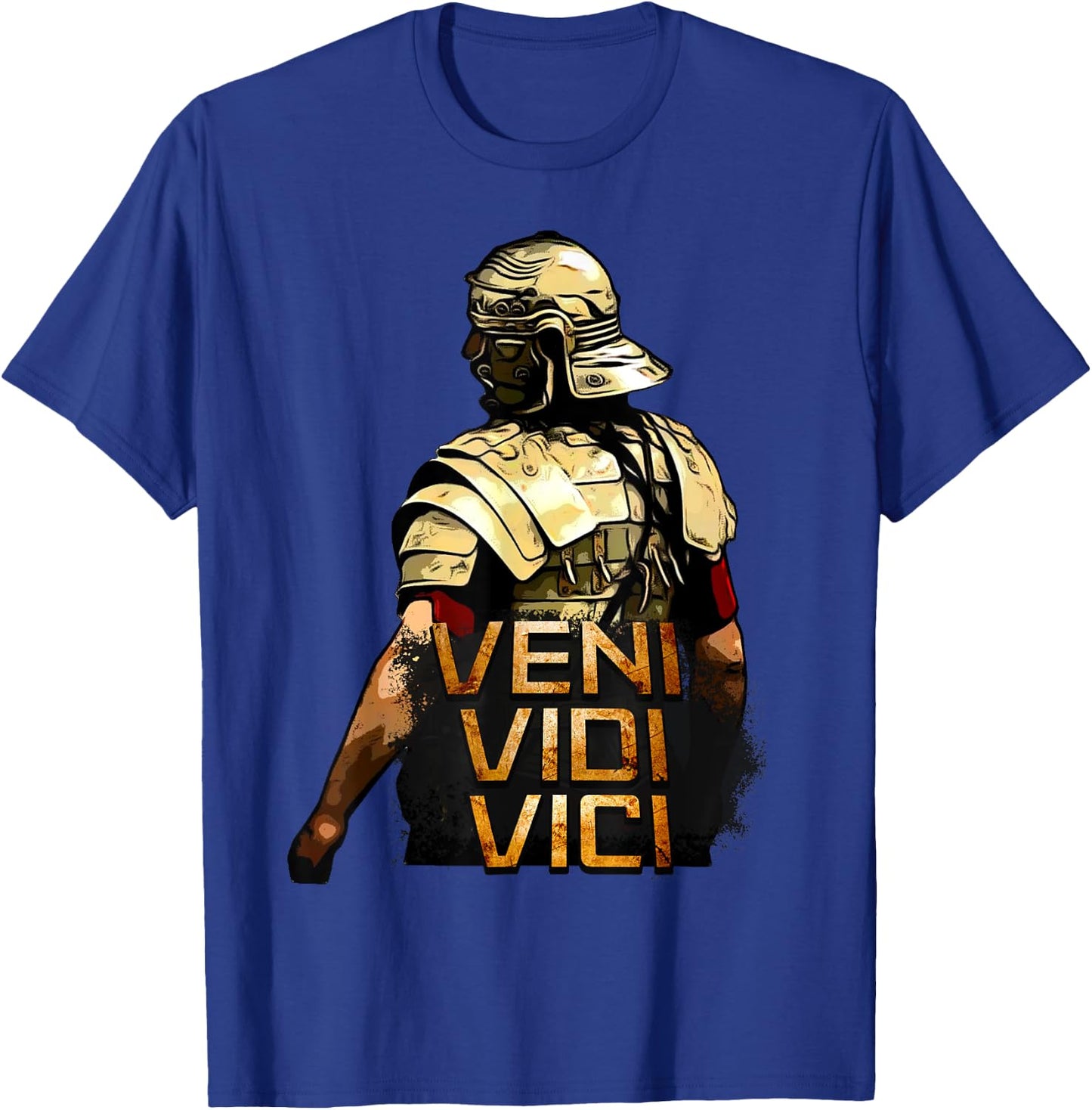 Veni Vidi Vici - SPQR Roman Empire Quote T-Shirt - T-Shirt | Royal