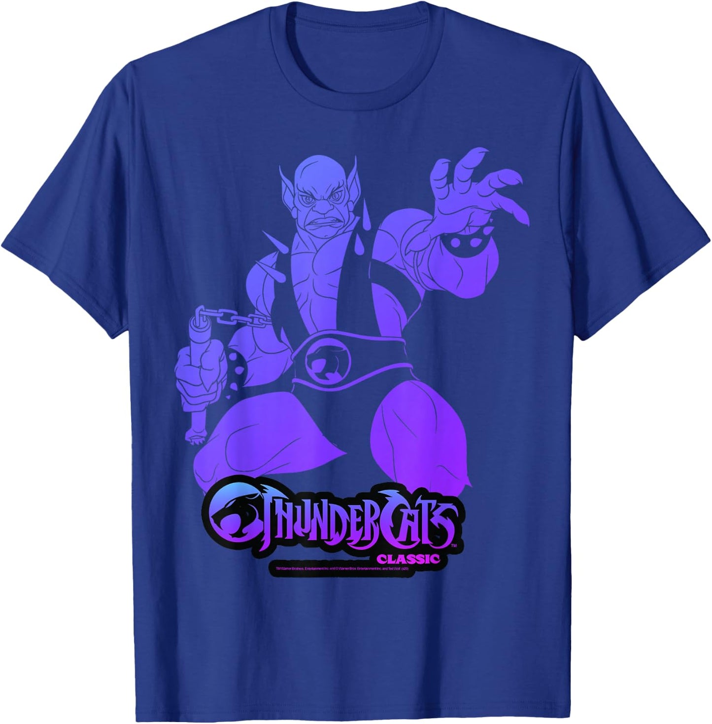 ThunderCats Panthro Gradient Portrait T-Shirt - T-Shirt | Royal