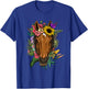 Floral Horse Spring Nature Horse Lovers & Men T-Shirt - T-Shirt | Royal