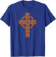 Christian Cross Coffee Beans T-Shirt - T-Shirt | Royal
