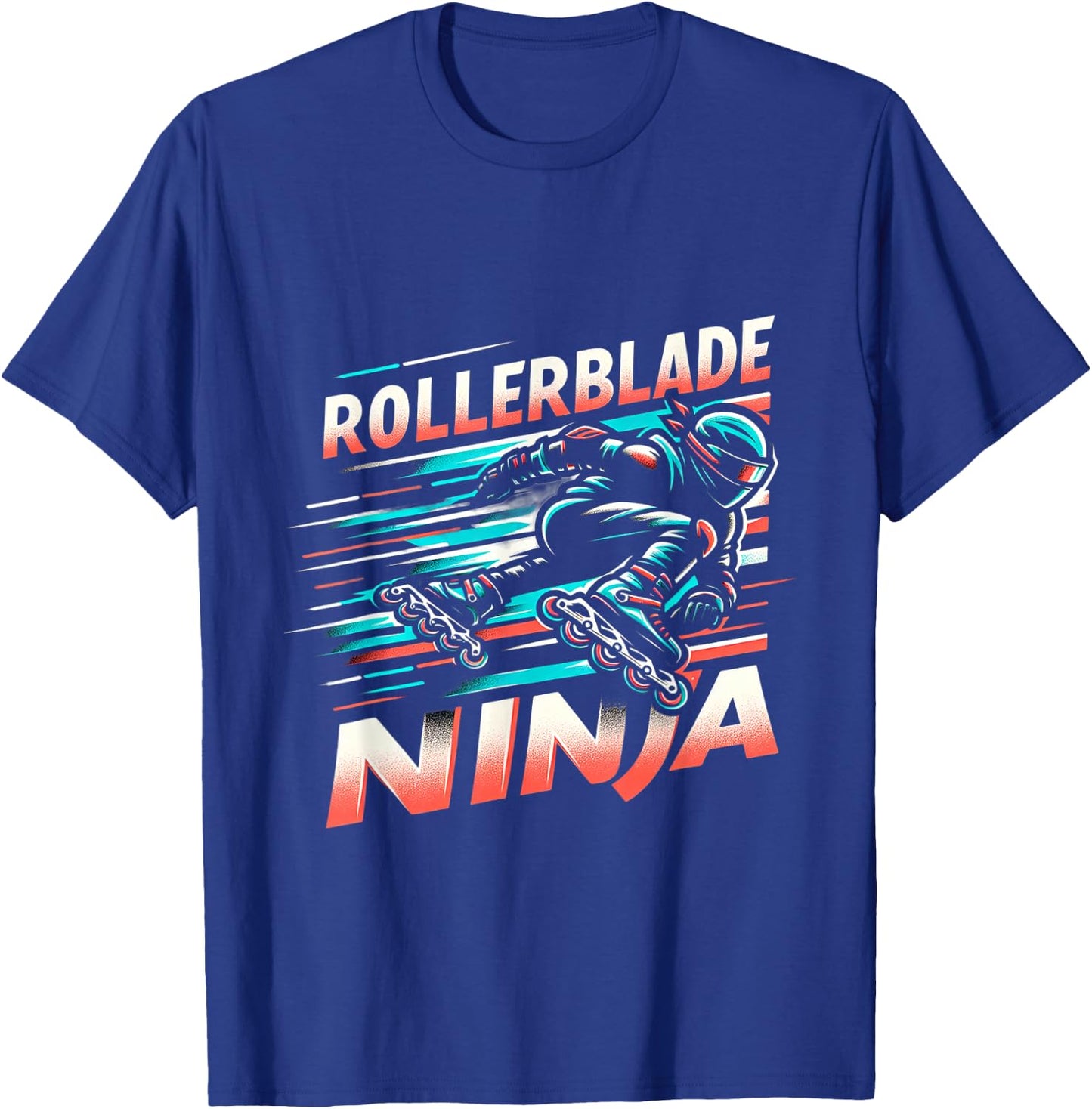 Rollerblade Ninja T-Shirt - T-Shirt | Royal