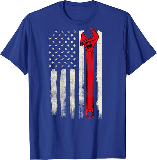 Mechanic Funny Car Repair Design On Back T-Shirt - T-Shirt | Royal