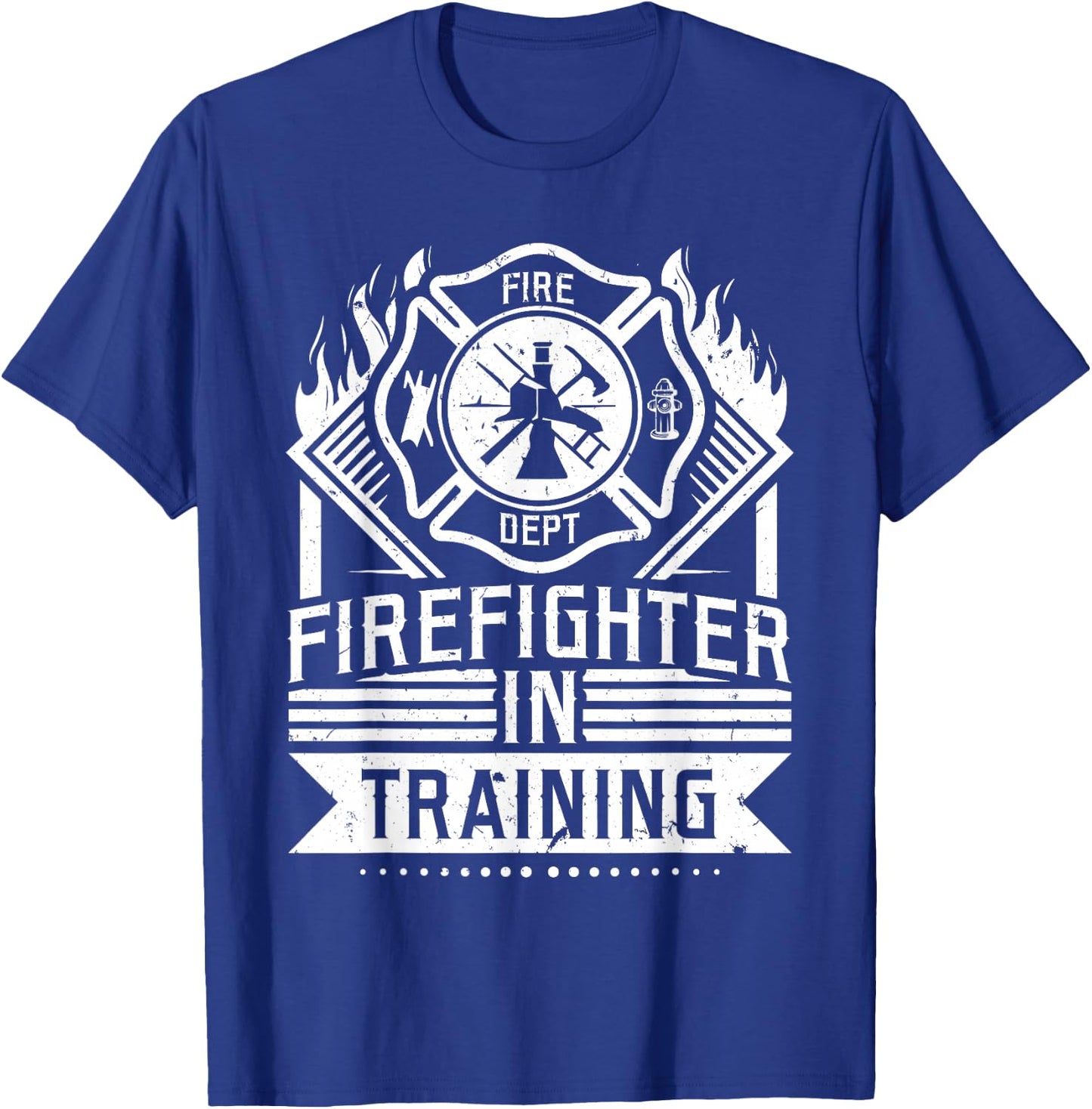 Future Firefighter In Training Firefighter Thin Red Line T-Shirt - T-Shirt | Royal