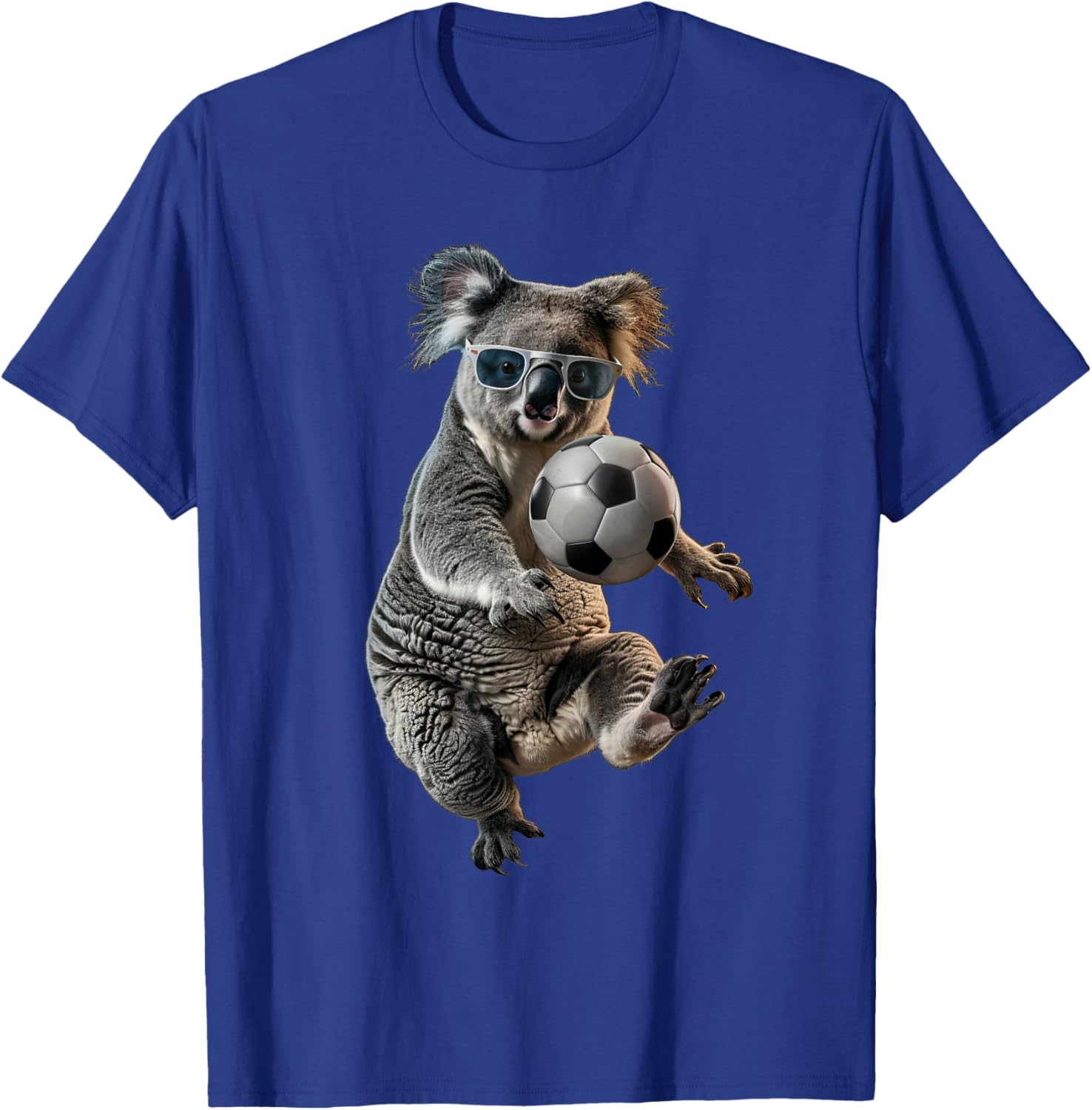 Koala Soccer Football T-Shirt - T-Shirt | Royal