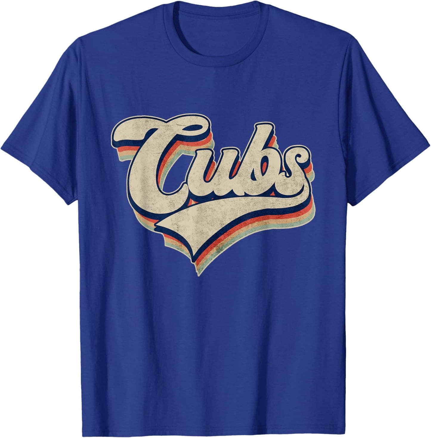 Graphic Cubs Last Proud Name Lovers Classic Art Outfit Name T-Shirt - T-Shirt | Royal