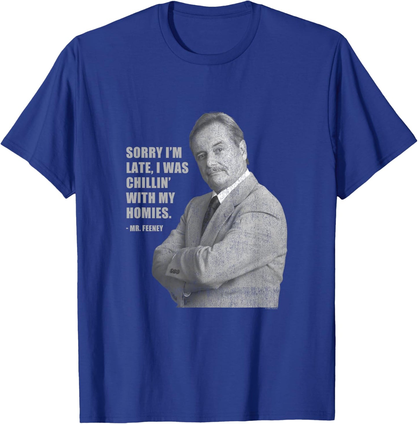 Boy Meets World Feeny Chillin' T-Shirt - T-Shirt | Royal