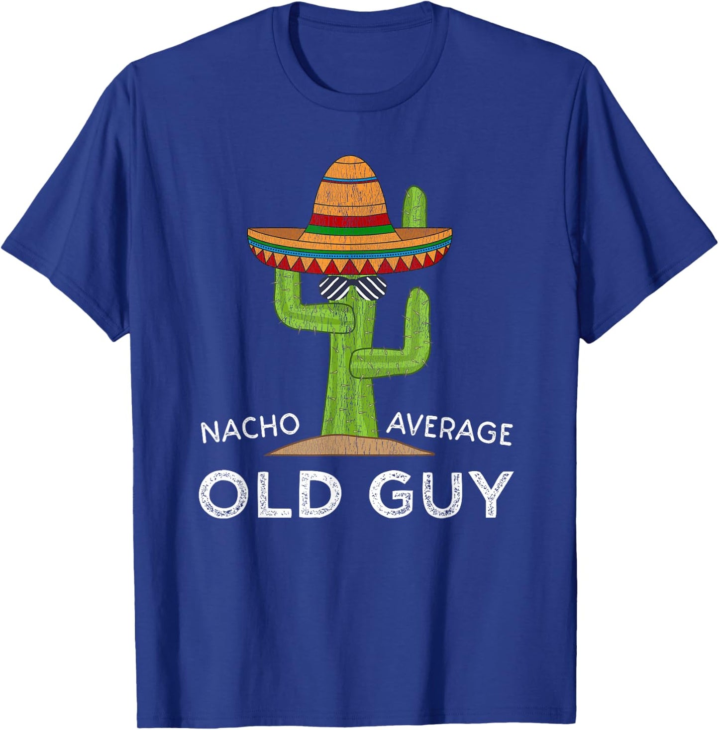 Fun Hilarious Old Guy Humor Saying | Funny Old Man T-Shirt - T-Shirt | Royal