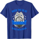 Back The Blue Protect With Honor Serve With Pride Police T-Shirt - T-Shirt | Royal