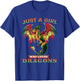 Just A Girl Who Loves Dragons Tween Teen Girl Women Gifts T-Shirt - T-Shirt | Royal