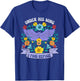 Under His Wing I Find Refuge Flowers Boho Christ Jesus Retro T-Shirt - T-Shirt | Royal