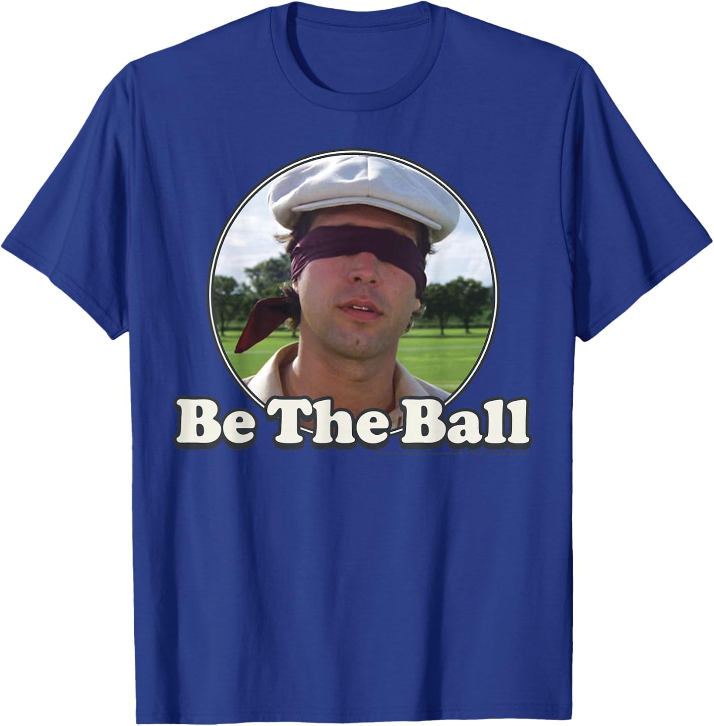 Caddyshack Be The Ball Portrait T-Shirt - T-Shirt | Royal