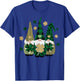 Irish Gnome St Patricks Day Shamrock Shirt Lucky Leprechauns T-Shirt - T-Shirt | Royal