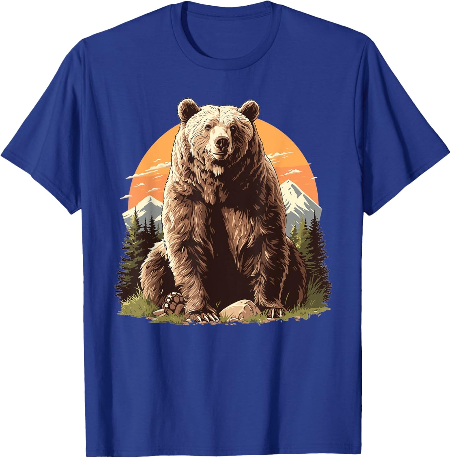 Bears Bear T-Shirt - T-Shirt | Royal