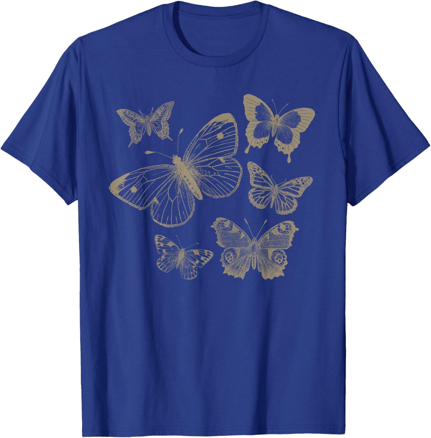 Butterfly Fairycore Grunge Aesthetic T-Shirt - T-Shirt | Royal