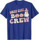 Groovy Boo Crew Wound Care Funny Ghost Halloween Nurse T-Shirt - T-Shirt | Royal