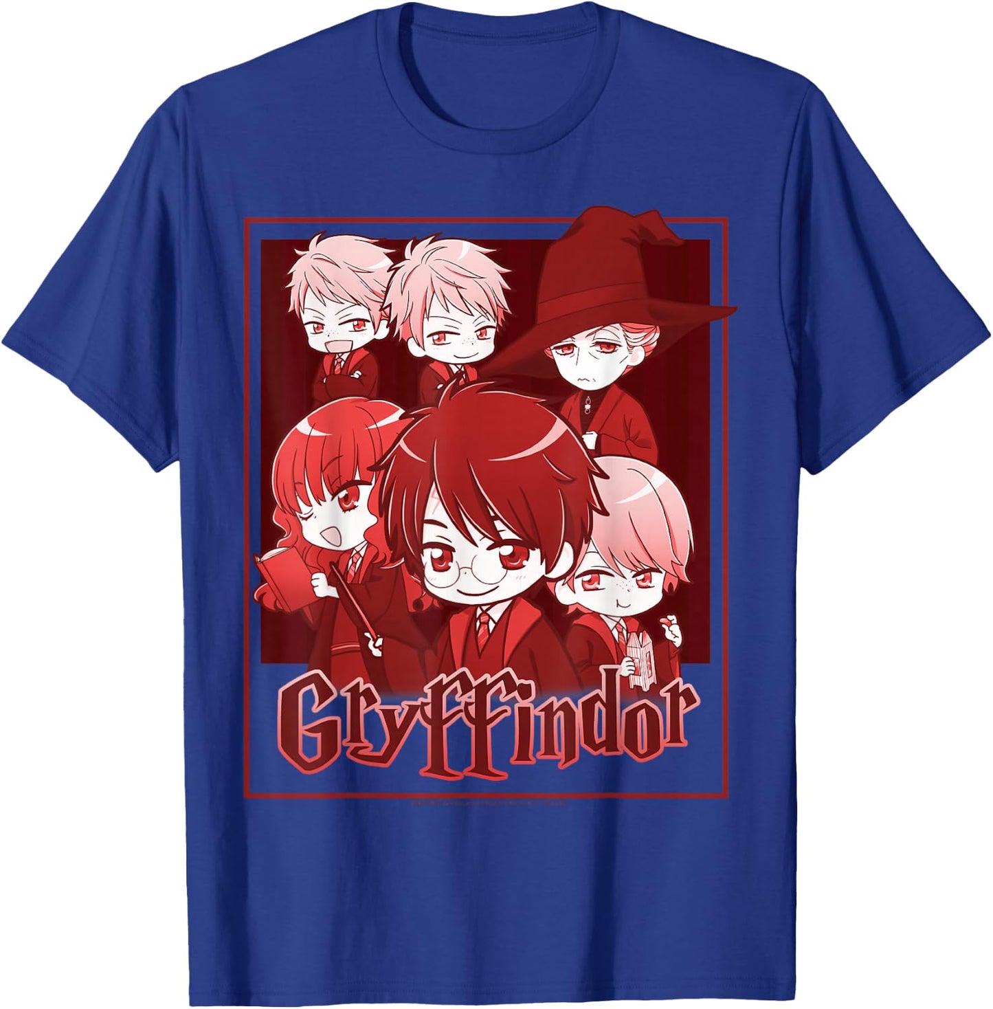 Harry Potter Gryffindor House Group Shot Anime T-Shirt - T-Shirt | Royal