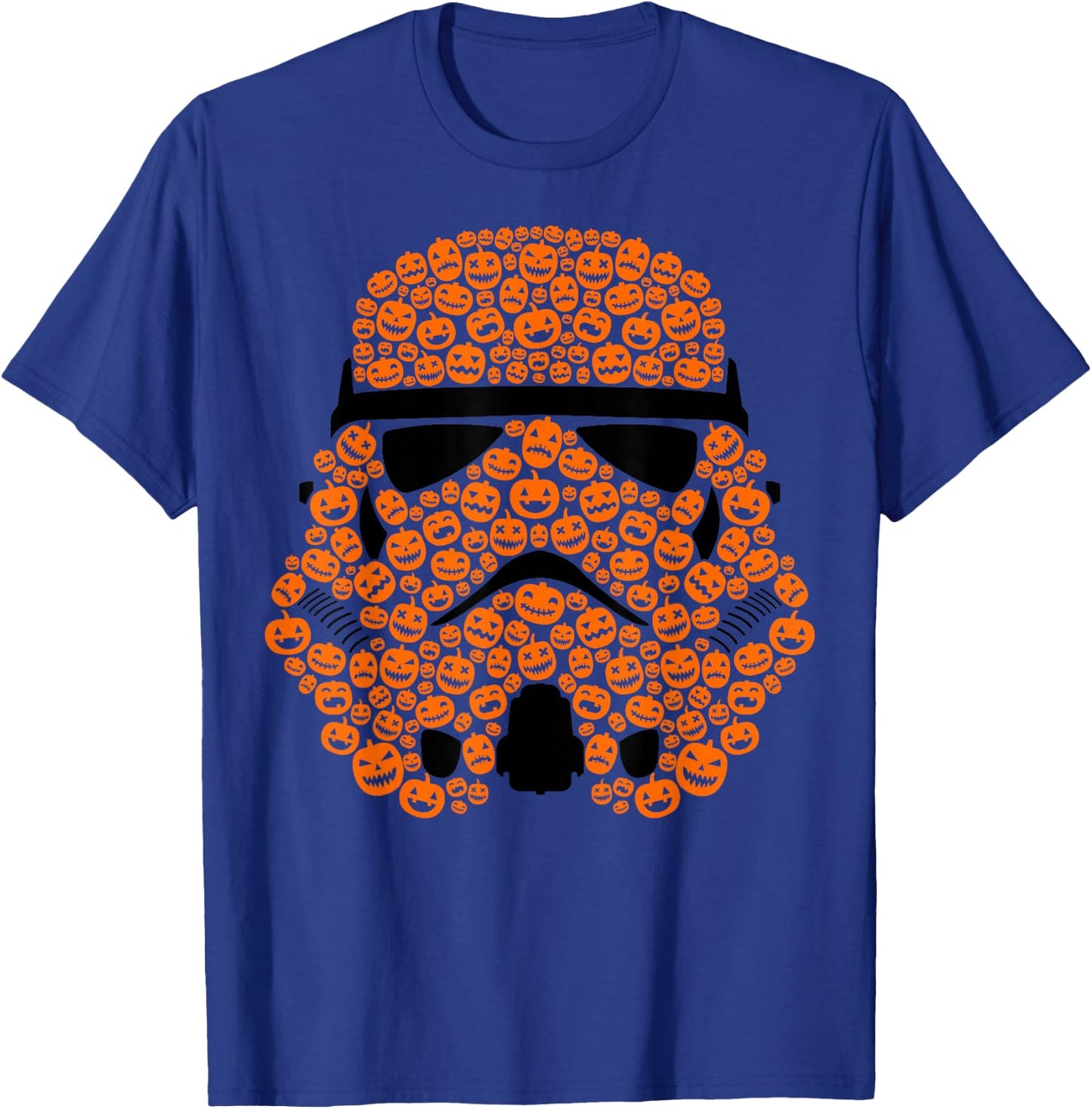 Star Wars Halloween Stormtrooper Big Face T-Shirt - T-Shirt | Royal