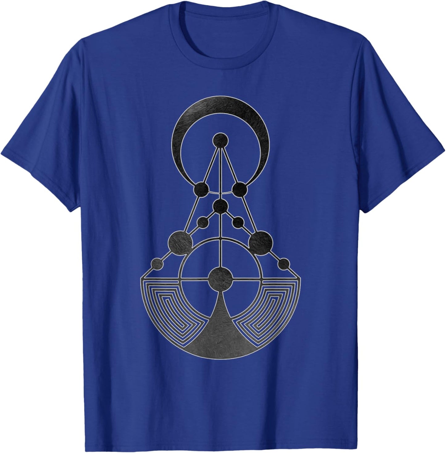 Crop Circle Sacred Geometry Alien Language Talks Technology T-Shirt - T-Shirt | Royal