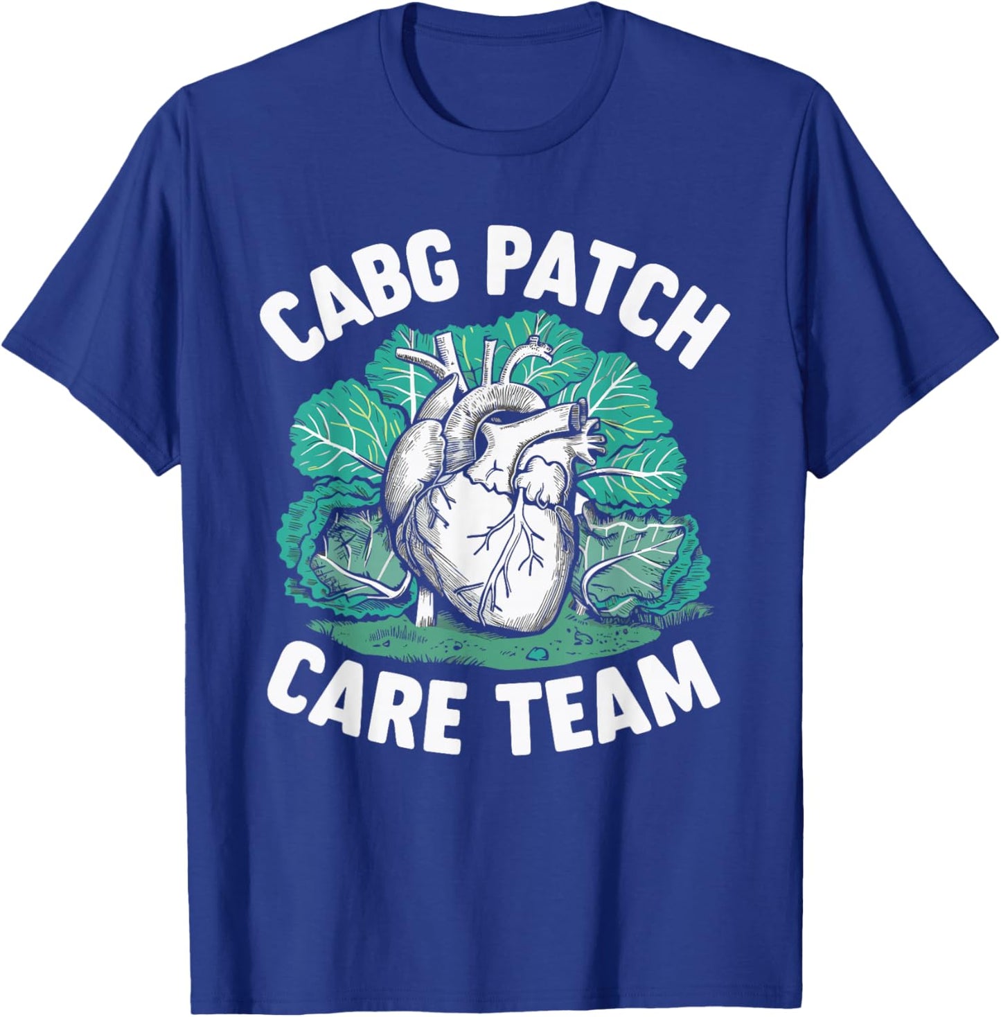 CABG Patch Care Team T-Shirt - T-Shirt | Royal