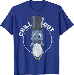 Looney Tunes Penguin Chill Out Portrait T-Shirt - T-Shirt | Royal