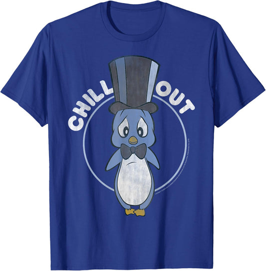 Looney Tunes Penguin Chill Out Portrait T-Shirt - T-Shirt | Royal