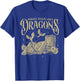 Romantasy Reader Book Reading Probably Reading About Dragons T-Shirt - T-Shirt | Royal