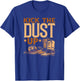 Kick The Dust Up - Vintage Cowboys Western Line Dancing T-Shirt - T-Shirt | Royal
