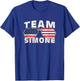 Team Simone Shirt USA Flag Sunglasses Support Vintage Style T-Shirt - T-Shirt | Royal