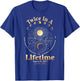 Total Solar Eclipse Twice In Lifetime 2017 2024 Matching T-Shirt - T-Shirt | Royal
