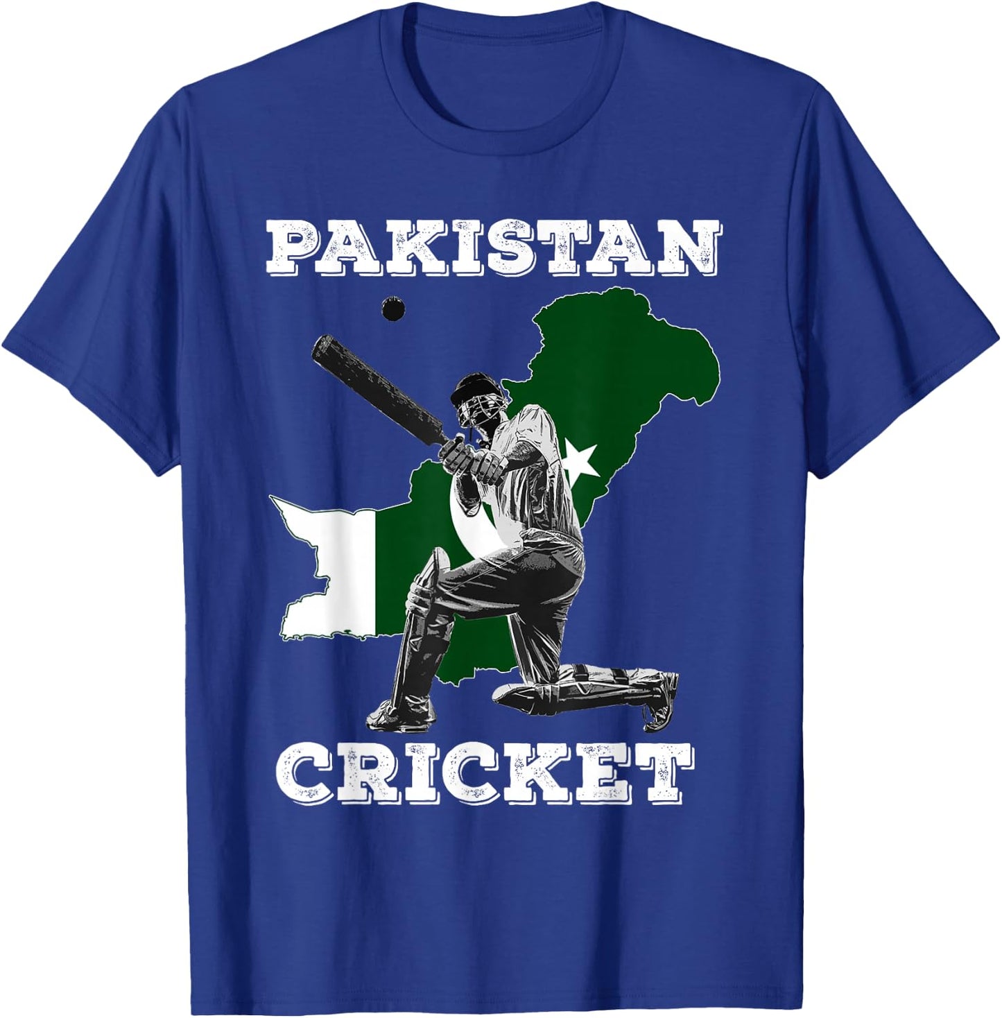 Pakistani Cricketer Men, Women and Youth Pakistan Cricket T-Shirt - T-Shirt | Royal