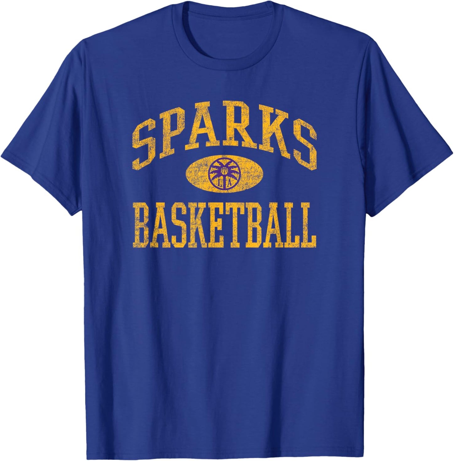 WNBA Los Angeles Sparks Original Fan T-Shirt - T-Shirt | Royal
