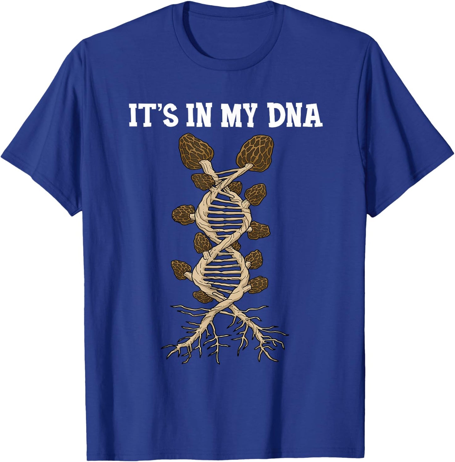 Morel Mushroom Shirt Morel Shirt Women Mushroom Hunter T-Shirt - T-Shirt | Royal